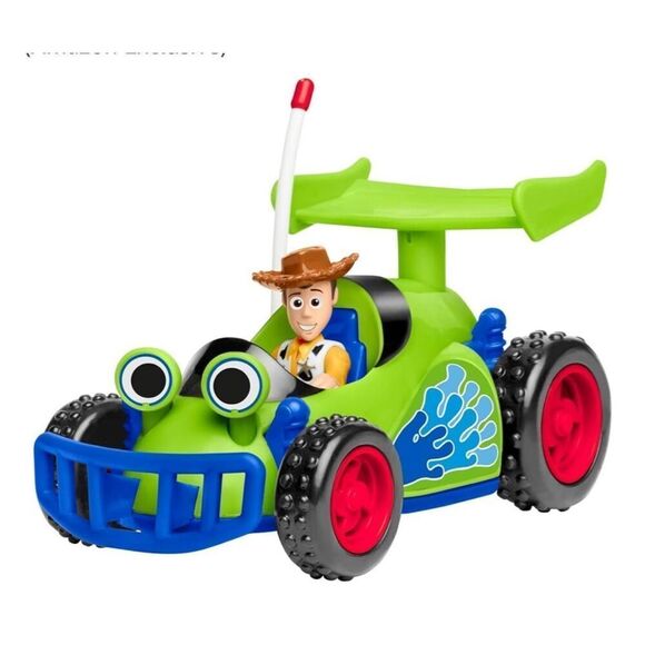WOODY & R.C. Toy Story IMAGINEXT Disney PIXAR Figure RACE CAR Fisher-Price NEW - Picture 4 of 11